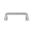 Top Knobs [TK3162PC] Die Cast Zinc Cabinet Pull Handle - Harrison Series - Standard Size - Polished Chrome Finish - 3 3/4&quot; C/C - 4 5/16&quot; L