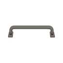 Top Knobs [TK3163AG] Die Cast Zinc Cabinet Pull Handle - Harrison Series - Oversized - Ash Gray Finish - 5 1/16&quot; C/C - 5 5/8&quot; L