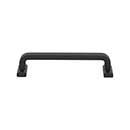 Top Knobs [TK3163BLK] Die Cast Zinc Cabinet Pull Handle - Harrison Series - Oversized - Flat Black Finish - 5 1/16&quot; C/C - 5 5/8&quot; L