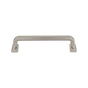 Top Knobs [TK3163BSN] Die Cast Zinc Cabinet Pull Handle - Harrison Series - Oversized - Brushed Satin Nickel Finish - 5 1/16" C/C - 5 5/8" L