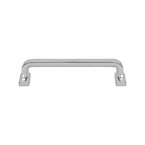 Top Knobs [TK3163PC] Die Cast Zinc Cabinet Pull Handle - Harrison Series - Oversized - Polished Chrome Finish - 5 1/16" C/C - 5 5/8" L