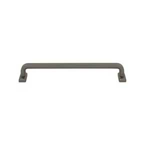 Top Knobs [TK3165AG] Die Cast Zinc Cabinet Pull Handle - Harrison Series - Oversized - Ash Gray Finish - 7 9/16" C/C - 8 1/8" L