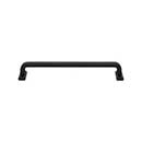 Top Knobs [TK3165BLK] Die Cast Zinc Cabinet Pull Handle - Harrison Series - Oversized - Flat Black Finish - 7 9/16" C/C - 8 1/8" L