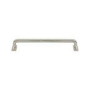 Top Knobs [TK3165PN] Die Cast Zinc Cabinet Pull Handle - Harrison Series - Oversized - Polished Nickel Finish - 7 9/16" C/C - 8 1/8" L