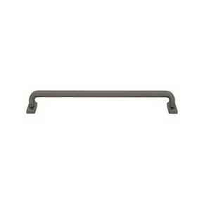 Top Knobs [TK3166AG] Die Cast Zinc Cabinet Pull Handle - Harrison Series - Oversized - Ash Gray Finish - 8 13/16" C/C - 9 3/8" L