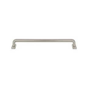 Top Knobs [TK3166BSN] Die Cast Zinc Cabinet Pull Handle - Harrison Series - Oversized - Brushed Satin Nickel Finish - 8 13/16" C/C - 9 3/8" L