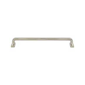 Top Knobs [TK3166PN] Die Cast Zinc Cabinet Pull Handle - Harrison Series - Oversized - Polished Nickel Finish - 8 13/16" C/C - 9 3/8" L