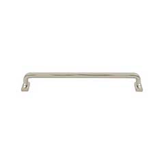 Top Knobs [TK3166PN] Die Cast Zinc Cabinet Pull Handle - Harrison Series - Oversized - Polished Nickel Finish - 8 13/16" C/C - 9 3/8" L