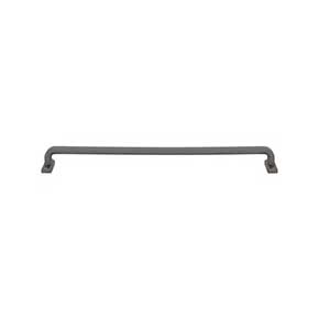 Top Knobs [TK3167AG] Die Cast Zinc Cabinet Pull Handle - Harrison Series - Oversized - Ash Gray Finish - 12" C/C - 12 9/16" L