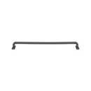 Top Knobs [TK3167AG] Die Cast Zinc Cabinet Pull Handle - Harrison Series - Oversized - Ash Gray Finish - 12&quot; C/C - 12 9/16&quot; L