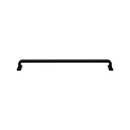 Top Knobs [TK3167BLK] Die Cast Zinc Cabinet Pull Handle - Harrison Series - Oversized - Flat Black Finish - 12&quot; C/C - 12 9/16&quot; L