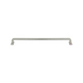 Top Knobs [TK3167BSN] Die Cast Zinc Cabinet Pull Handle - Harrison Series - Oversized - Brushed Satin Nickel Finish - 12" C/C - 12 9/16" L