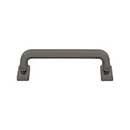 Top Knobs [TK3162AG] Die Cast Zinc Cabinet Pull Handle - Harrison Series - Standard Size - Ash Gray Finish - 3 3/4&quot; C/C - 4 5/16&quot; L