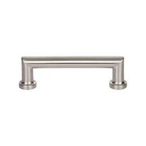 Top Knobs [TK3151BSN] Die Cast Zinc Cabinet Pull Handle - Morris Series - Standard Size - Brushed Satin Nickel Finish - 3 3/4" C/C - 4 1/2" L