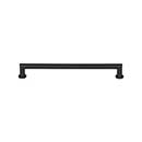 Top Knobs [TK3155BLK] Die Cast Zinc Cabinet Pull Handle - Morris Series - Oversized - Flat Black Finish - 8 13/16" C/C - 9 9/16" L