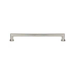 Top Knobs [TK3155BSN] Die Cast Zinc Cabinet Pull Handle - Morris Series - Oversized - Brushed Satin Nickel Finish - 8 13/16" C/C - 9 9/16" L