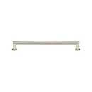 Top Knobs [TK3155PN] Die Cast Zinc Cabinet Pull Handle - Morris Series - Oversized - Polished Nickel Finish - 8 13/16" C/C - 9 9/16" L