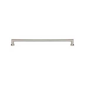 Top Knobs [TK3156BSN] Die Cast Zinc Cabinet Pull Handle - Morris Series - Oversized - Brushed Satin Nickel Finish - 12" C/C - 12 3/4" L