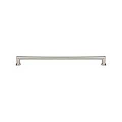 Top Knobs [TK3156BSN] Die Cast Zinc Cabinet Pull Handle - Morris Series - Oversized - Brushed Satin Nickel Finish - 12&quot; C/C - 12 3/4&quot; L