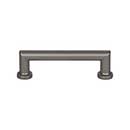 Top Knobs [TK3151AG] Die Cast Zinc Cabinet Pull Handle - Morris Series - Standard Size - Ash Gray Finish - 3 3/4&quot; C/C - 4 1/2&quot; L