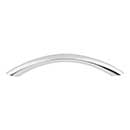 Top Knobs [M382] Die Cast Zinc Cabinet Pull Handle - Bow Series - Oversized - Polished Chrome Finish - 5 1/16" C/C - 6" L