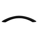 Top Knobs [M383] Die Cast Zinc Cabinet Pull Handle - Bow Series - Oversized - Flat Black Finish - 5 1/16" C/C - 6" L