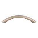 Top Knobs [M384] Die Cast Zinc Cabinet Pull Handle - Bow Series - Standard Size - Brushed Satin Nickel Finish - 3 3/4" C/C - 4 9/16" L