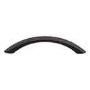 Top Knobs [M386] Die Cast Zinc Cabinet Pull Handle - Bow Series - Standard Size - Flat Black Finish - 3 3/4" C/C - 4 9/16" L