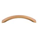 Top Knobs [M1657] Die Cast Zinc Cabinet Pull Handle - Crescent Flair Series - Oversized - Brushed Bronze Finish - 5 1/16" C/C - 6 1/8" L