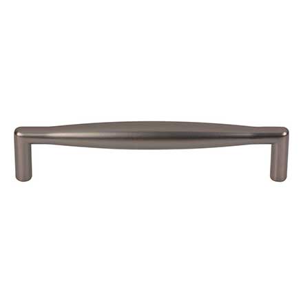 Top Knobs [M2206] Die Cast Zinc Cabinet Pull Handle - Flute Series - Oversized - Ash Gray Finish - 5 1/16" C/C - 5 5/16" L