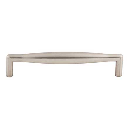 Top Knobs [M503] Die Cast Zinc Cabinet Pull Handle - Flute Series - Oversized - Brushed Satin Nickel Finish - 5 1/16" C/C - 5 5/16" L