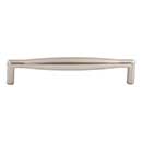 Top Knobs [M503] Die Cast Zinc Cabinet Pull Handle - Flute Series - Oversized - Brushed Satin Nickel Finish - 5 1/16" C/C - 5 5/16" L