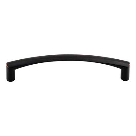 Top Knobs [M1652] Die Cast Zinc Cabinet Pull Handle - Griggs Series - Oversized - Tuscan Bronze Finish - 5 1/16" C/C - 5 7/16" L