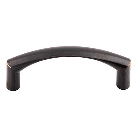 Top Knobs [M1701] Die Cast Zinc Cabinet Pull Handle - Griggs Series - Standard Size - Tuscan Bronze Finish - 3" C/C - 3 3/8" L
