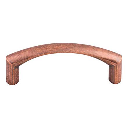 Top Knobs [M1702] Die Cast Zinc Cabinet Pull Handle - Griggs Series - Standard Size - Antique Copper Finish - 3" C/C - 3 3/8" L