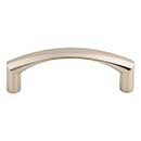 Top Knobs [M1704] Die Cast Zinc Cabinet Pull Handle - Griggs Series - Standard Size - Polished Nickel Finish - 3" C/C - 3 3/8" L