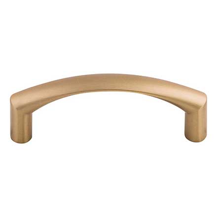 Top Knobs [M1706] Die Cast Zinc Cabinet Pull Handle - Griggs Series - Standard Size - Brushed Bronze Finish - 3" C/C - 3 3/8" L