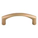 Top Knobs [M1706] Die Cast Zinc Cabinet Pull Handle - Griggs Series - Standard Size - Brushed Bronze Finish - 3" C/C - 3 3/8" L