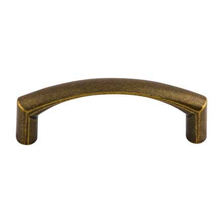 Top Knobs [M1709] Die Cast Zinc Cabinet Pull Handle - Griggs Series - Standard Size - German Bronze Finish - 3" C/C - 3 3/8" L
