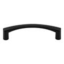 Top Knobs [TK3390BLK] Die Cast Zinc Cabinet Pull Handle - Griggs Series - Standard Size - Flat Black Finish - 3 3/4" C/C - 4 1/4" L