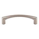 Top Knobs [TK3390BSN] Die Cast Zinc Cabinet Pull Handle - Griggs Series - Standard Size - Brushed Satin Nickel Finish - 3 3/4" C/C - 4 1/4" L