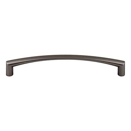 Top Knobs [TK3391AG] Die Cast Zinc Cabinet Pull Handle - Griggs Series - Oversized - Ash Gray Finish - 6 5/16&quot; C/C - 6 3/4&quot; L