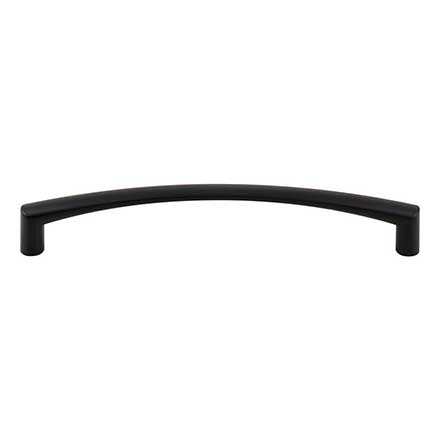 Top Knobs [TK3391BLK] Die Cast Zinc Cabinet Pull Handle - Griggs Series - Oversized - Flat Black Finish - 6 5/16" C/C - 6 3/4" L