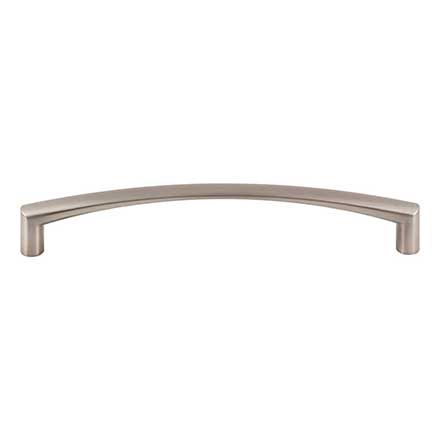 Top Knobs [TK3391BSN] Die Cast Zinc Cabinet Pull Handle - Griggs Series - Oversized - Brushed Satin Nickel Finish - 6 5/16" C/C - 6 3/4" L