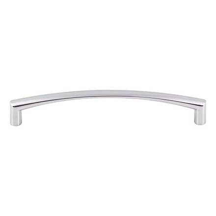 Top Knobs [TK3391PC] Die Cast Zinc Cabinet Pull Handle - Griggs Series - Oversized - Polished Chrome Finish - 6 5/16" C/C - 6 3/4" L