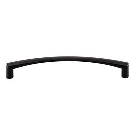 Top Knobs [TK3391TB] Die Cast Zinc Cabinet Pull Handle - Griggs Series - Oversized - Tuscan Bronze Finish - 6 5/16" C/C - 6 3/4" L