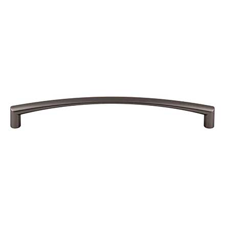 Top Knobs [TK3392AG] Die Cast Zinc Cabinet Pull Handle - Griggs Series - Oversized - Ash Gray Finish - 7 9/16&quot; C/C - 8&quot; L