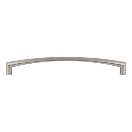 Top Knobs [TK3392BSN] Die Cast Zinc Cabinet Pull Handle - Griggs Series - Oversized - Brushed Satin Nickel Finish - 7 9/16" C/C - 8" L