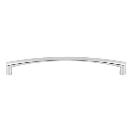 Top Knobs [TK3392PC] Die Cast Zinc Cabinet Pull Handle - Griggs Series - Oversized - Polished Chrome Finish - 7 9/16" C/C - 8" L
