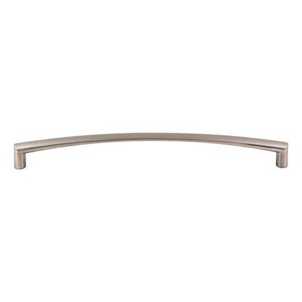 Top Knobs [TK3393BSN] Die Cast Zinc Cabinet Pull Handle - Griggs Series - Oversized - Brushed Satin Nickel Finish - 8 13/16" C/C - 9 1/4" L